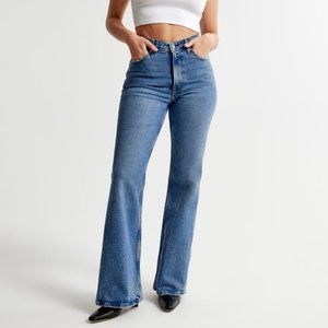 LONG Curve Love 70s Vintage Flare Ultra High Rise Jeans